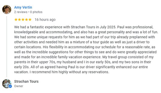 Google Review Aug 2025