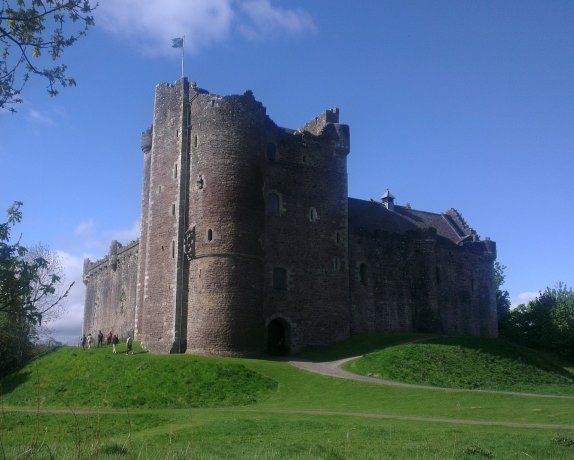 Doune Castle on the Outlander Film locations Tour 