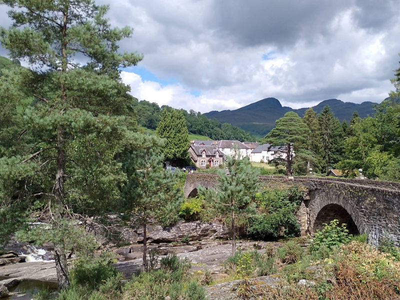 View of Ben Lawers from Killin