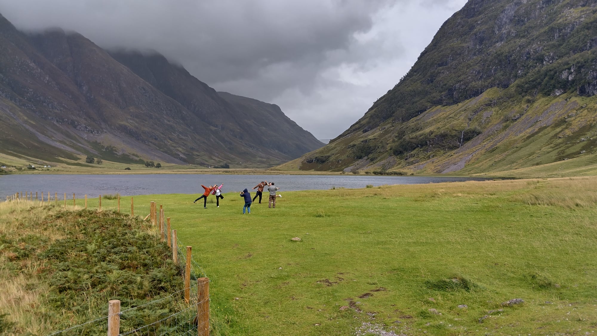 Our group having fun in the Highlands - Aug 2025